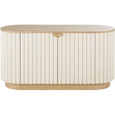 Maisons du Monde Anrichte - CALDERA - 2 Portes - Blanc Mat - Buffet - Publicité Maisons du Monde Anrichte - CALDERA - 2 Portes - Blanc Mat - Buffet - Publicité