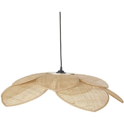 Lámpara colgante de flor de ratán de Maisons du Monde - Lámpara de techo Lámpara colgante de flor de ratán de Maisons du Monde - Lámpara de techo