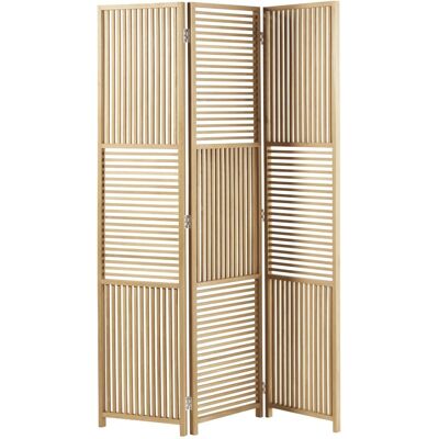 Paravento in legno di caucciù Maisons du Monde - 121.5x180cm Paravento in legno di caucciù Maisons du Monde - 121.5x180cm