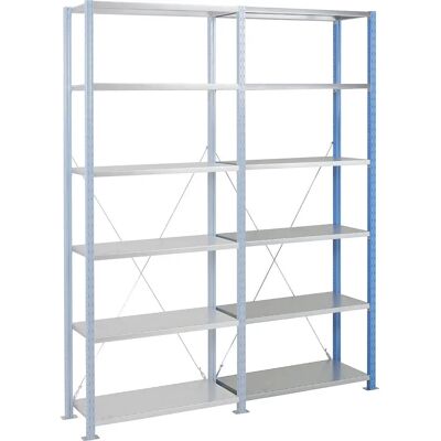 Kaiserkraft Schwerlastregal - 1250x800mm, 6 Böden Kaiserkraft Schwerlastregal - 1250x800mm, 6 Böden