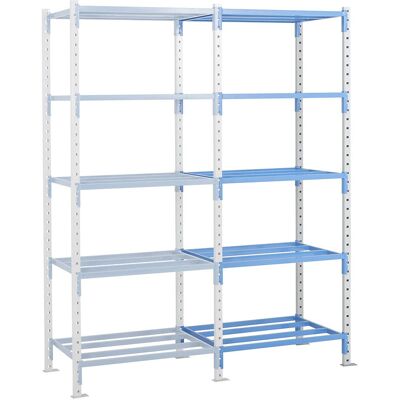 Kaiserkraft Estantería ajustable de acero - 2496mm, 1210mm, 995mm - Estantería Kaiserkraft Estantería ajustable de acero - 2496mm, 1210mm, 995mm - Estantería