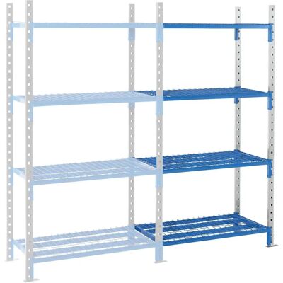 Estantería ajustable Kaiserkraft - 1996mm - 1210mm - Azul/gris Estantería ajustable Kaiserkraft - 1996mm - 1210mm - Azul/gris