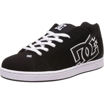 DC Shoes Homme Net Cuir Basses Sneakers - Shoes de Skate DC Shoes Homme Net Cuir Basses Sneakers - Shoes de Skate