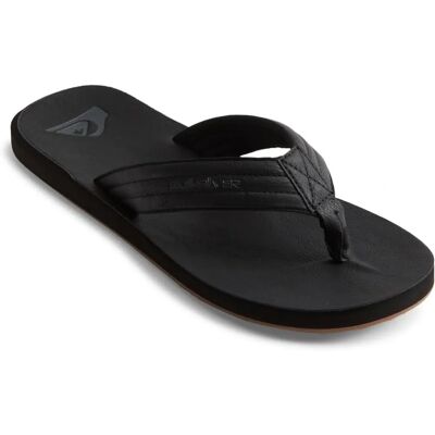 Sandálias Quiksilver Carver Nubuck pretas (AQYL100623-SBKM) Sandálias Quiksilver Carver Nubuck pretas (AQYL100623-SBKM)