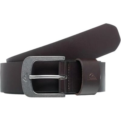 Quiksilver Bruine Leren Riem - Riem Quiksilver Bruine Leren Riem - Riem