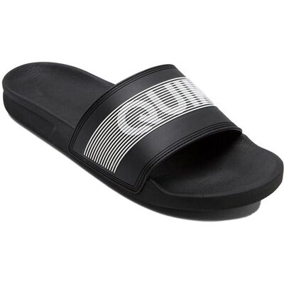 Quiksilver RIVI WORDMARK - Tongs - Noir - EU 42 - Publicité Quiksilver RIVI WORDMARK - Tongs - Noir - EU 42 - Publicité