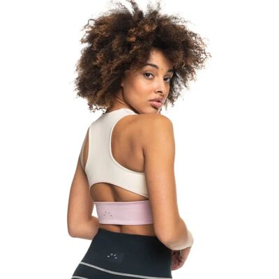 Roxy Golden Hours Sutien Sport cu Suport Mediu Mov deschis - Sutien sportiv Roxy Golden Hours Sutien Sport cu Suport Mediu Mov deschis - Sutien sportiv