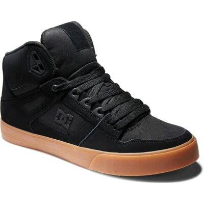 DC SHOES Pure High-Top - Sneakers in pelle nubuck e camoscio DC SHOES Pure High-Top - Sneakers in pelle nubuck e camoscio