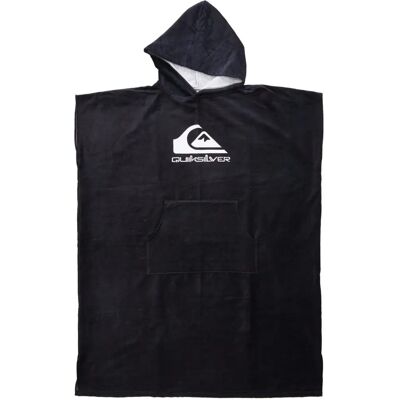 Quiksilver Junior Kids Hooded Beach Towel Poncho - Jet Black - Size: ONE size Quiksilver Junior Kids Hooded Beach Towel Poncho - Jet Black - Size: ONE size