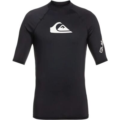 Quiksilver Maglietta Manica Corta All Time UPF 50 - Nero Quiksilver Maglietta Manica Corta All Time UPF 50 - Nero