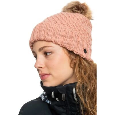 Șapcă Roxy Blizzard - Roz, Model împletit, Fără închidere - Șapcă Șapcă Roxy Blizzard - Roz, Model împletit, Fără închidere - Șapcă
