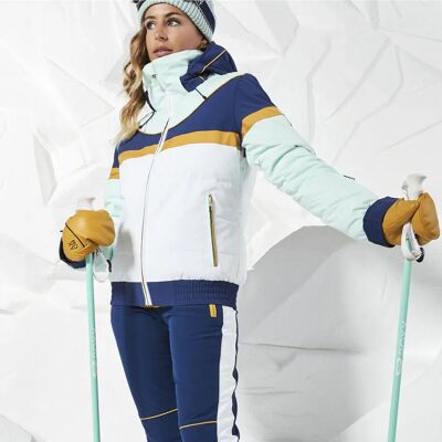 Roxy Peak Chic Ins Aqua XS - Vattentät skidjacka Roxy Peak Chic Ins Aqua XS - Vattentät skidjacka