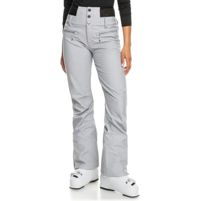 Pantaloni da Snowboard Roxy Rising High - Grigio - XL - Pantaloni impermeabili Pantaloni da Snowboard Roxy Rising High - Grigio - XL - Pantaloni impermeabili