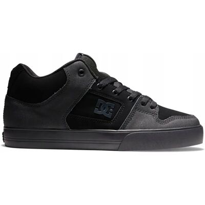 Buty DC Shoe USA Pure Mid Czarny - Sneakers Buty DC Shoe USA Pure Mid Czarny - Sneakers