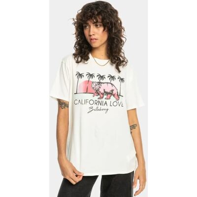 Billabong California Love XL Salt Crystal T-Shirt - Women Billabong California Love XL Salt Crystal T-Shirt - Women