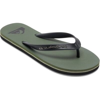 Quiksilver Mężczyźni Molokai Core Flip Flops - Zielone - Rozmiar: 44 Quiksilver Mężczyźni Molokai Core Flip Flops - Zielone - Rozmiar: 44