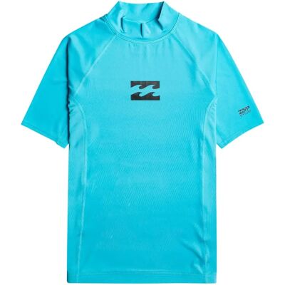 Billabong Blå Waves All Day Rash Guard - Rash Guard Billabong Blå Waves All Day Rash Guard - Rash Guard