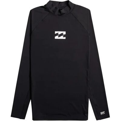 Billabong Waves All Day Maglietta a Manica Lunga - Uomo, Nera, M Billabong Waves All Day Maglietta a Manica Lunga - Uomo, Nera, M