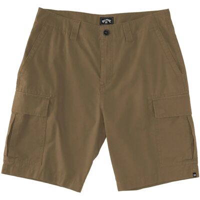 Billabong Combat Pantalones Cortos Cargo - Hombre, Light Khaki Billabong Combat Pantalones Cortos Cargo - Hombre, Light Khaki