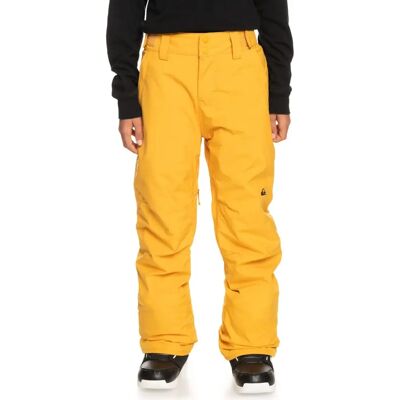 Quiksilver Estate Youth Mineral Yellow Snowboardhose - Schneehosen Quiksilver Estate Youth Mineral Yellow Snowboardhose - Schneehosen