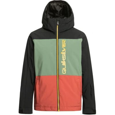 Quiksilver Side Hit Youth Snowboard Jacket - Black Quiksilver Side Hit Youth Snowboard Jacket - Black