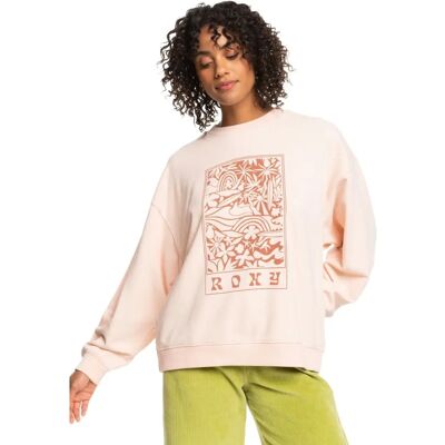Felpa Oversized Roxy Take Your Place C - Felpa Felpa Oversized Roxy Take Your Place C - Felpa