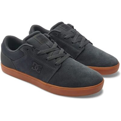 DC SHOES Crisis 2 - Zapatos de skate de cuero, Gris DC SHOES Crisis 2 - Zapatos de skate de cuero, Gris