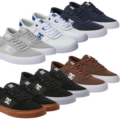 DC SHOES Teknic Schwarze Leder Sneaker - Schuhe DC SHOES Teknic Schwarze Leder Sneaker - Schuhe
