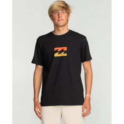 T-shirt a maniche corte Billabong Team Wave - Nero T-shirt a maniche corte Billabong Team Wave - Nero