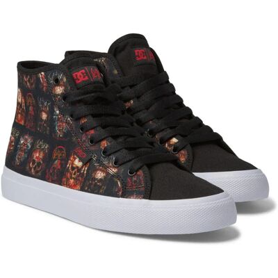 DC Shoes Slayer Manual Hi Męskie Buty - Czarny i Biały DC Shoes Slayer Manual Hi Męskie Buty - Czarny i Biały