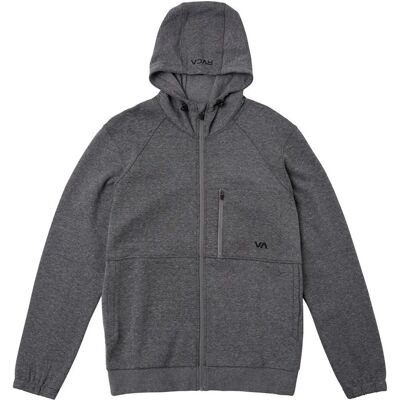 RVCA - VA Sport Tech Full Zip - Grigio - L - Sweatshirt RVCA - VA Sport Tech Full Zip - Grigio - L - Sweatshirt