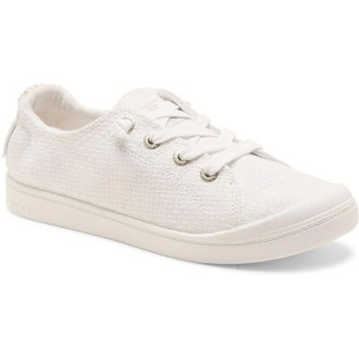 Sneaker Roxy Bayshore Plus - Cotone, Bianco - Sneakers Sneaker Roxy Bayshore Plus - Cotone, Bianco - Sneakers