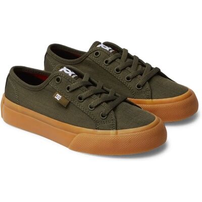 DC Shoes Chaussures de Skate Manuel pour Enfants Olive Sale - Chaussures de Skate - Publicité DC Shoes Chaussures de Skate Manuel pour Enfants Olive Sale - Chaussures de Skate - Publicité