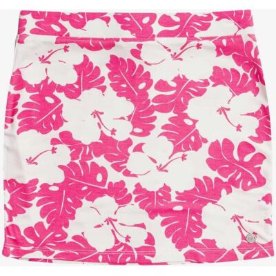 Falda Roxy Summer Goodbye Rosa Blanco Niña - Falda Falda Roxy Summer Goodbye Rosa Blanco Niña - Falda
