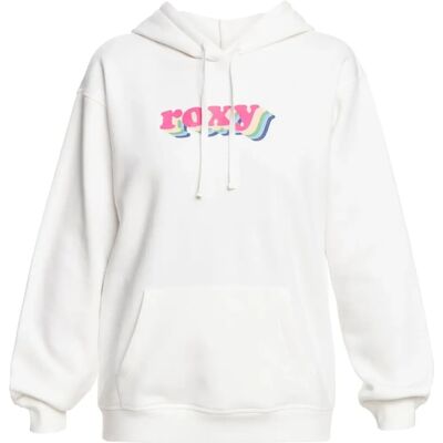Roxy That’s Rad Hanorac cu Glugă - Alb - Hanorac Roxy That’s Rad Hanorac cu Glugă - Alb - Hanorac