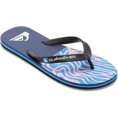 Quiksilver Molokai Art II - Tongs Homme - Noir - Publicité Quiksilver Molokai Art II - Tongs Homme - Noir - Publicité