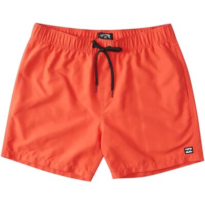 Shorts da bagno per bambini Billabong All Day Layback - Rosso Vivace - 10Y - Shorts da nuoto Shorts da bagno per bambini Billabong All Day Layback - Rosso Vivace - 10Y - Shorts da nuoto
