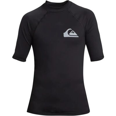 T-shirt Quiksilver manica corta UPF50 nero - Bambini T-shirt Quiksilver manica corta UPF50 nero - Bambini