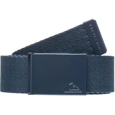 Cintura in tessuto reversibile Quiksilver The Jam - Blu Navy Scuro Cintura in tessuto reversibile Quiksilver The Jam - Blu Navy Scuro