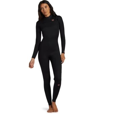 Tuta in Neoprene Billabong - Maniche lunghe, Zip sul petto, 3/2mm, Nero Tuta in Neoprene Billabong - Maniche lunghe, Zip sul petto, 3/2mm, Nero