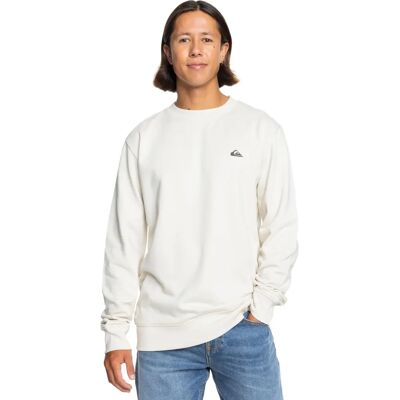 Felpa QUIKSILVER Basic Crew Young Men Bianca - Felpa Felpa QUIKSILVER Basic Crew Young Men Bianca - Felpa