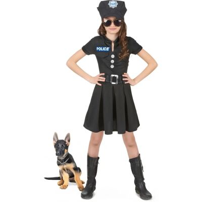 My Other Me Costume de police robe noire pour filles L 10-12 ans - Costume - Publicité My Other Me Costume de police robe noire pour filles L 10-12 ans - Costume - Publicité