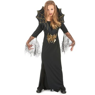 Tales / Cartoons Girl's Halloween Spider Costume - Dress & Belt Tales / Cartoons Girl's Halloween Spider Costume - Dress & Belt