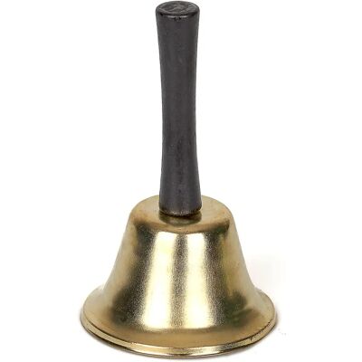 JADEO Santa Claus Bell - Festive Christmas Bell - 12cm JADEO Santa Claus Bell - Festive Christmas Bell - 12cm