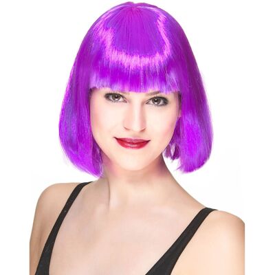 JADEO Mid-length square wig - Fuchsia - One size - Wig JADEO Mid-length square wig - Fuchsia - One size - Wig