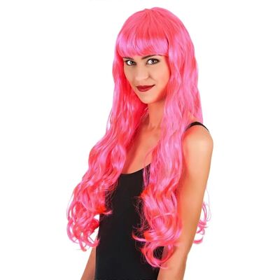 JADEO Woman long pink wig - Hair Piece JADEO Woman long pink wig - Hair Piece
