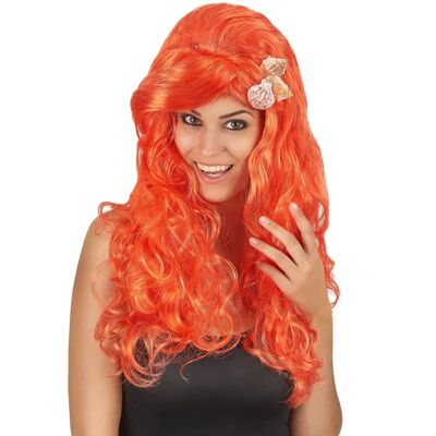 JADEO Woman Long Orange Wig - Wig JADEO Woman Long Orange Wig - Wig