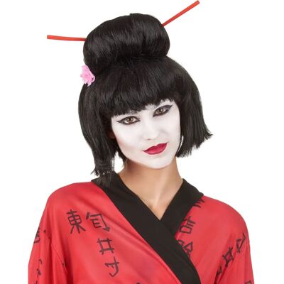 Perücke Schwarze Geisha - Perruque - Publicité Perücke Schwarze Geisha - Perruque - Publicité