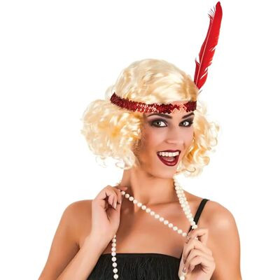 Personage Blonde Charleston Wig - 1920s Style Personage Blonde Charleston Wig - 1920s Style