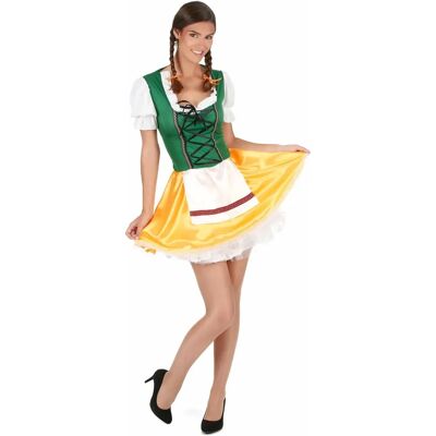 Nations of the world Bavarian Costume - Yellow/Green Small Nations of the world Bavarian Costume - Yellow/Green Small